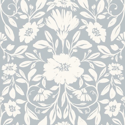 spring floral tile