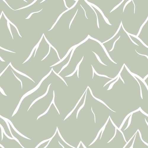 Abstract winter mountains design