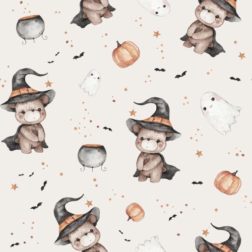 dressed up halloween teddy bear