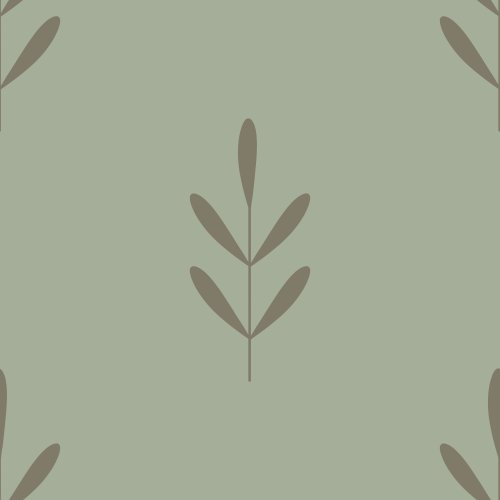 simple fern leaf