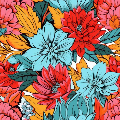 bold floral