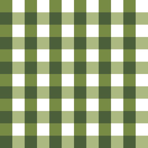 gingham plaid print