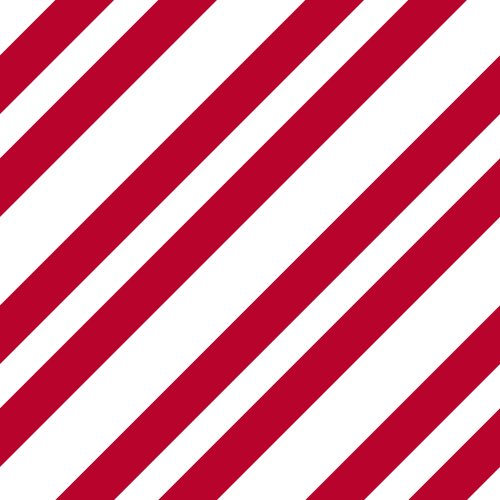 red and white candy cane stripes