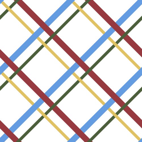 diagonal plaid or lattice on a white background