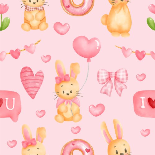 valentine's day bunnies