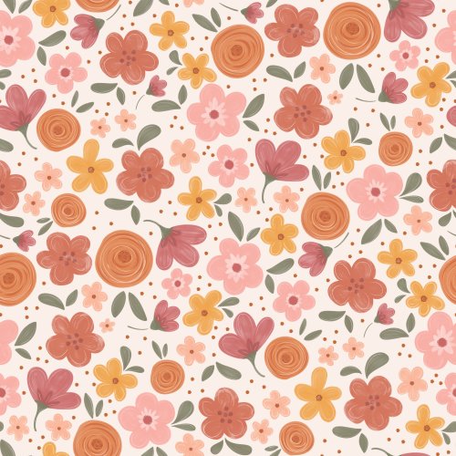 Fall florals toss
