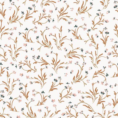 A simple yet beautiful collection of gentle swaying wildflowers in a breeze