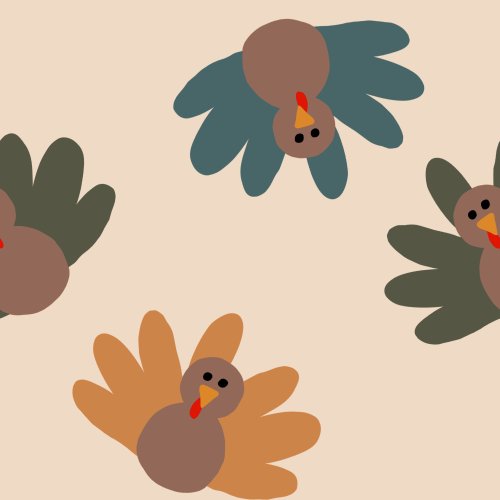 thanksgiving hand turkeys