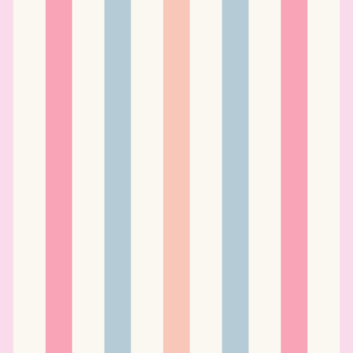 Pastel coloured stripes, pair with ice cream tossed pastel prints in pink or yellow