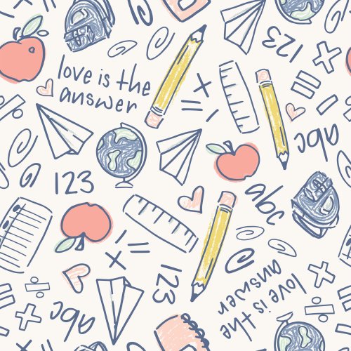 Back To School, School Supplies, Teacher, Apples, Math, ABC