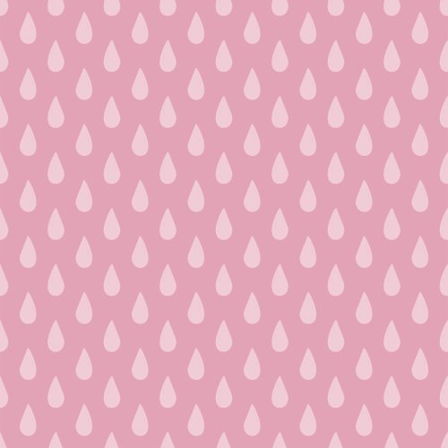 Pink background with raindrops all over