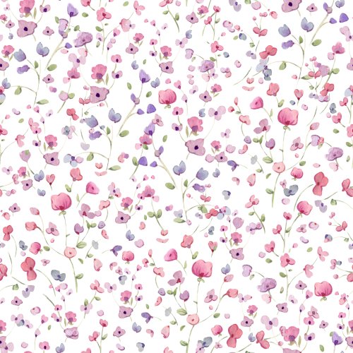 Hand painted watercolor floral design. Suitable for all seasons.