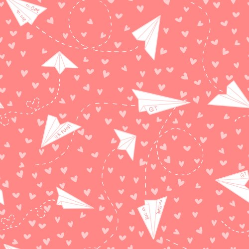 paper airplane design on colored background