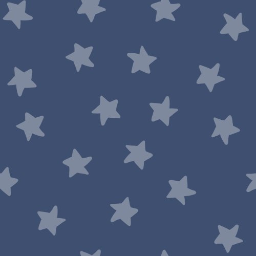 navy blue star design