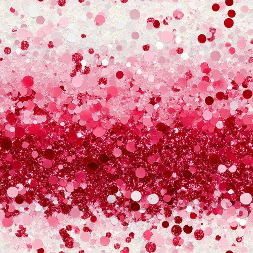 white pink and red ombre valentine's day glitter