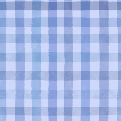 Hand drawn watercolor plaid in tones of a blue purple color