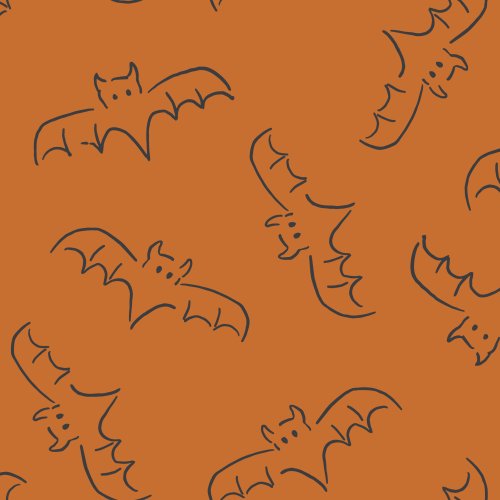 halloween bat design