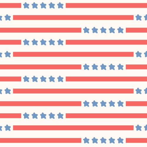 red white and blue stars and stripe design