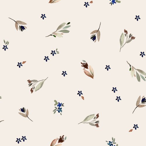 Vintage Woodland flora