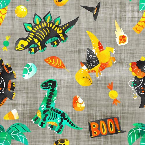 halloween skeleton dinosaur