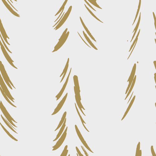 simple christmas tree silhouette 