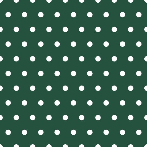 green polka dot designs