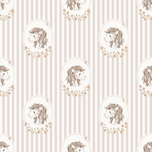 Cute nostalgic horse design.