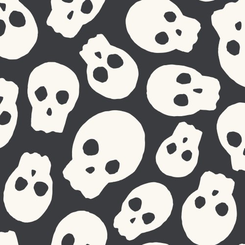 halloween skull design