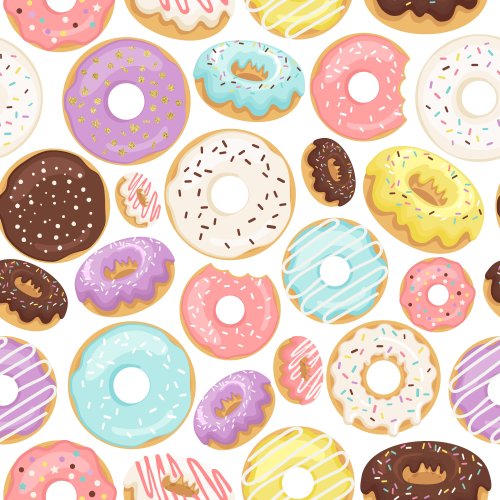 sprinkle donut design