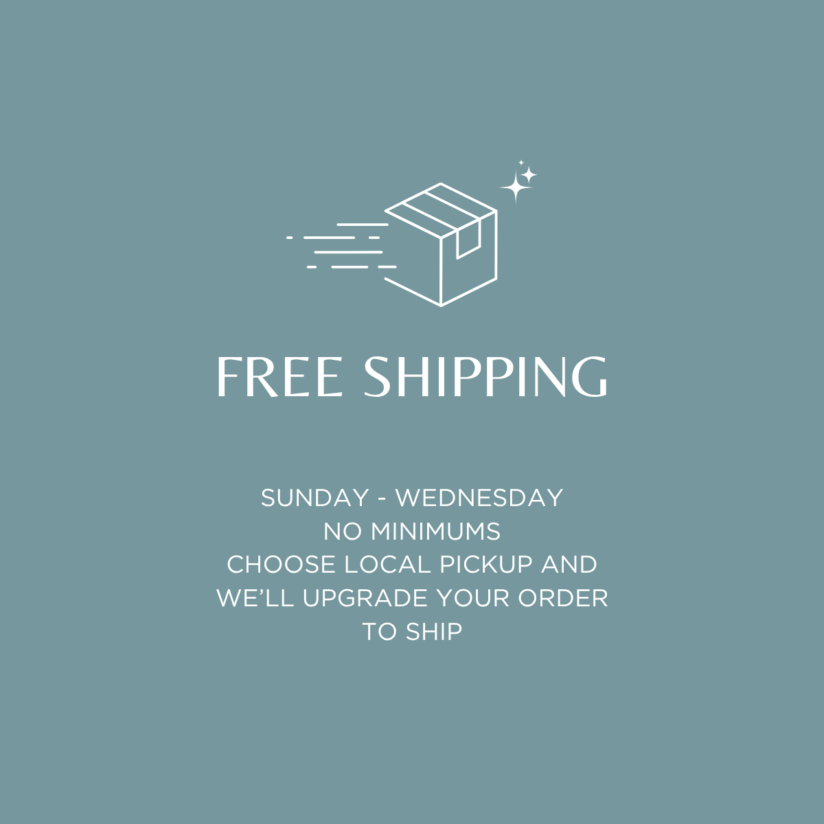 Free Shipping