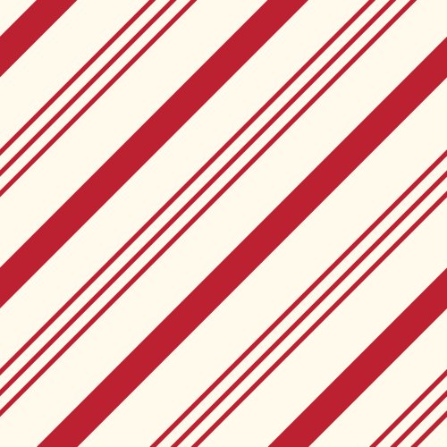 Diagonal Candy Cane Stripes