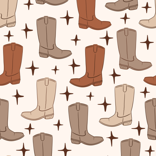 Cowboy Boots and stars