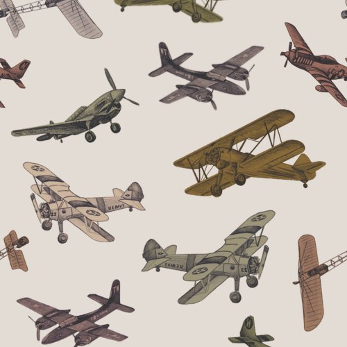 Vintage Airplanes, Aeronautical, Boy