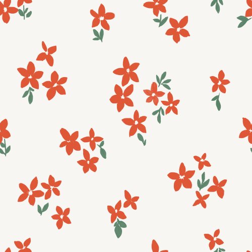 christmas ditsy floral