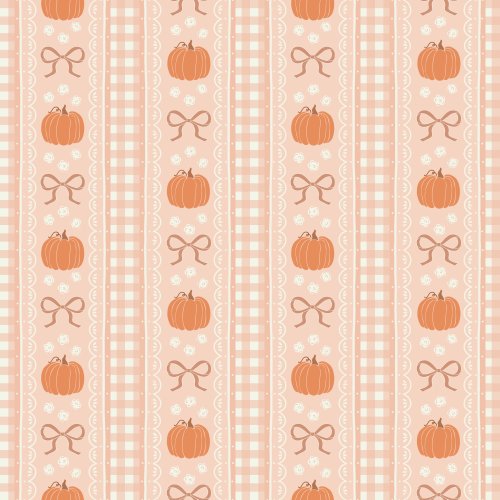 Lace stripes with florals, pumpkins, and bows 