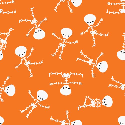 halloween skeleton design