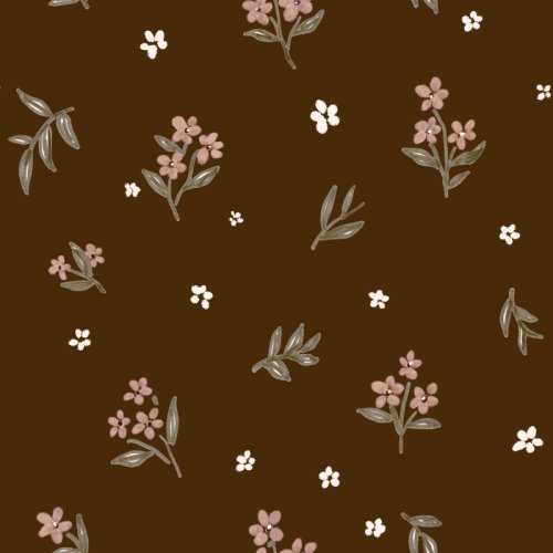 dainty boho scattered floral 