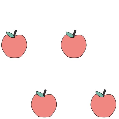 back to school apple design