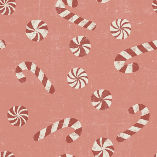 christmas peppermints and candy canes
