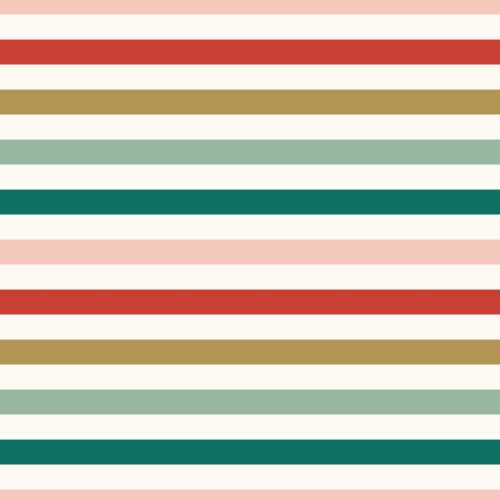 Christmas Stripes seamless pattern